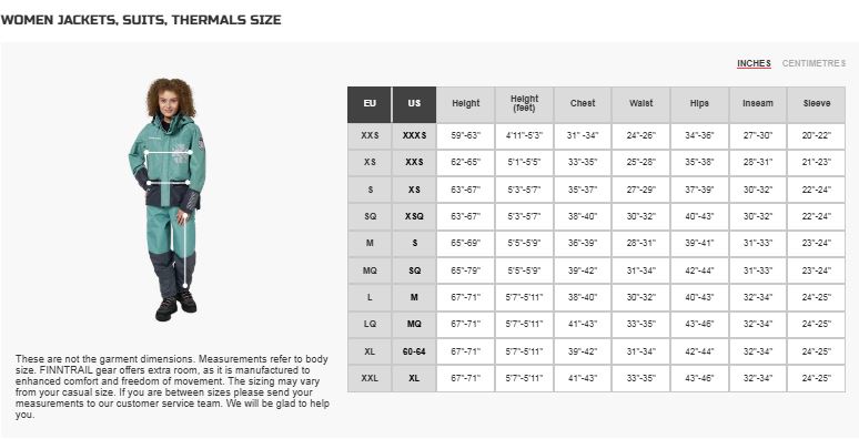 Size guide